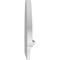 Ekena Millwork Elliptical 3 Spoke Architectural Grade PVC Combination Pediment, 56"W x 20-7/8"H x 2-3/4"P PEDPC056X210ELL03 - alternate 6